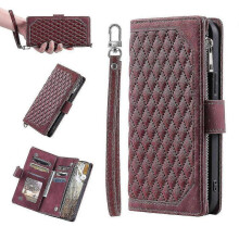 (Red) Compatible With 12 Pro Max Zipper Cover With Wrist S Et Case Hand S Zipper