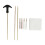Versatile Threaded Brass Pipe Cleaning Kit for Home and Professional Use 2