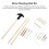Versatile Threaded Brass Pipe Cleaning Kit for Home and Professional Use 4