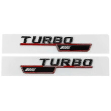 (amg red) 3d Abs Turbo Amg Turbo 4matic Car For Mercedes Cla 45 X156 A45 Turbo A