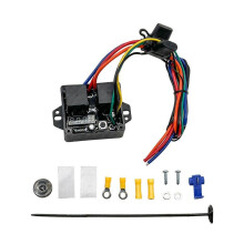 High Efficiency Aluminum Cooling Two Fan Control Module with Plugs Play Connectors for Desert Climate Trucks And Performances Vehicle Customization