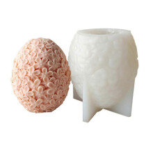 Silicone Candle Mold for Easter Decoration Wax Mold for Egg Candle Making DIY Aromatherapy Candles Arts Hand Crafts