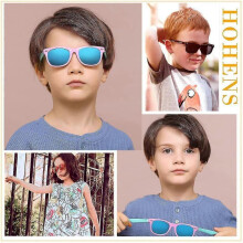 (Black) Ized Tpee Flexible Frame 100% Uv Kids Sunglasses
