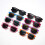 (Purple-Yellow) Ized Tpee Flexible Frame 100% Uv Kids Sunglasses 2