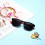 (Black-Red) Ized Tpee Flexible Frame 100% Uv Kids Sunglasses 3