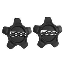 2Pcs Car Wheel Center Cap Cover for Fiat 500X 2016-2022