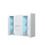 Creative Furniture Harbor 97cm Sideboard LED - White Gloss Doors 5