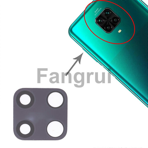 Για 10 Τμχ Φακό Πίσω Κάμερας Για Xiaomi Redmi Note 9 Pro M2003j6b2g 1