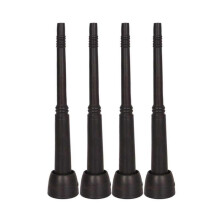 Pack of 4 Black Silicone Teat Cup Liners for Livestock Breeding Durable and Hygienic Design for Effective Milking