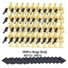 (style 22) Star Wars minifigures, Super Battle Droid and B1 Battle Droid Army building block action toy figures