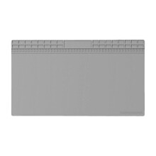 (grey) Silicone Heat Resistant Soldering Mat Large Silicone Repair Mat Heatproof Repair Pad for BGA & Phone Repair Workstation  grey