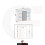 Creative Furniture Harbor 97cm Sideboard LED - Oak & White Gloss Doors 4