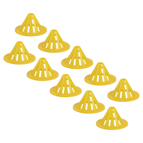 20 Pcs Plastic Beehive Exit Cones - One Way Gate for Beekeeping