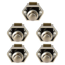 (Nickel 5pcs) 10pcs Mini Er Board Door Catch Caravan Home El -zz