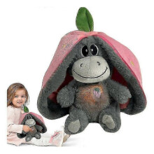 (Pink) 2025 Breathing Donkey, Cute Plush Toy