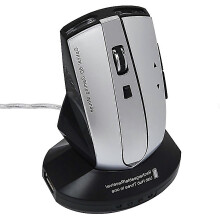 per Mz011 24ghz 1600dpi mouse ottico ricaricabile wireless con funzione hub facile da pulire e principale