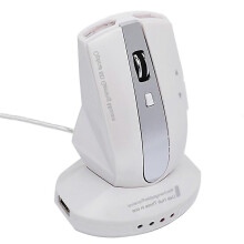 Per Mz011 24ghz 1600dpi Mouse ottico ricaricabile wireless con funzione hub progettato per i moderni Li
