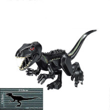 (1, Indoraptor) 1pc Jurassic Big Size Dinosaur Building Blocks T-rex Quetzalcoatlus Baryonyx Action Figures Kids Toys Gifts