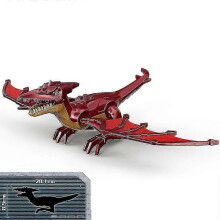 (1, Pterosaur C) 1pc Jurassic Big Size Dinosaur Building Blocks T-rex Quetzalcoatlus Baryonyx Action Figures Kids Toys Gifts