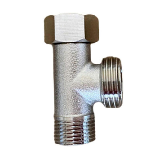 (Style 2) Compression T Connector Bidet Hose Splitters with Leak Proof Designs Precisions Engineered T Connector Simple Installs