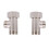 (Style 2) Compression T Connector Bidet Hose Splitters with Leak Proof Designs Precisions Engineered T Connector Simple Installs 5