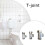 (Style 2) Compression T Connector Bidet Hose Splitters with Leak Proof Designs Precisions Engineered T Connector Simple Installs 2
