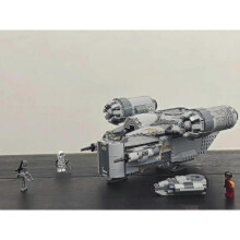 (B) In Plan Republic Dropship Gunship Building Bs 75021 B 75189 75190 Toys For