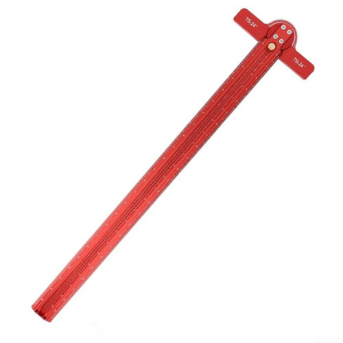 Woodworking T Square Ruler Engraved Lines For Precise Markings In Crafting Projects Engraved Layout Tool 2