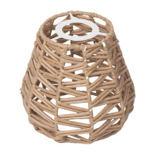 (545B) Artistic Rattan Lampshades Unique Art Lampshades Suitable for Room and Dining Spaces Blending Tradition with Modernity