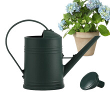 Watering Can 2L Indoor Outdoor Long Spout Retro Dark Green Bonsaai Bonsai Friendly Flower Pot