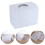 Detachable 3-Layer PP Plastic Craft Box Organizer with Handle Clear Design 7