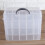 Detachable 3-Layer PP Plastic Craft Box Organizer with Handle Clear Design 10