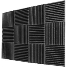 (purple) 12pcs 300x300x25mm Acoic Foam Sound Panels For Ktv Bar Sounding Studio Weds Sound Panels Es
