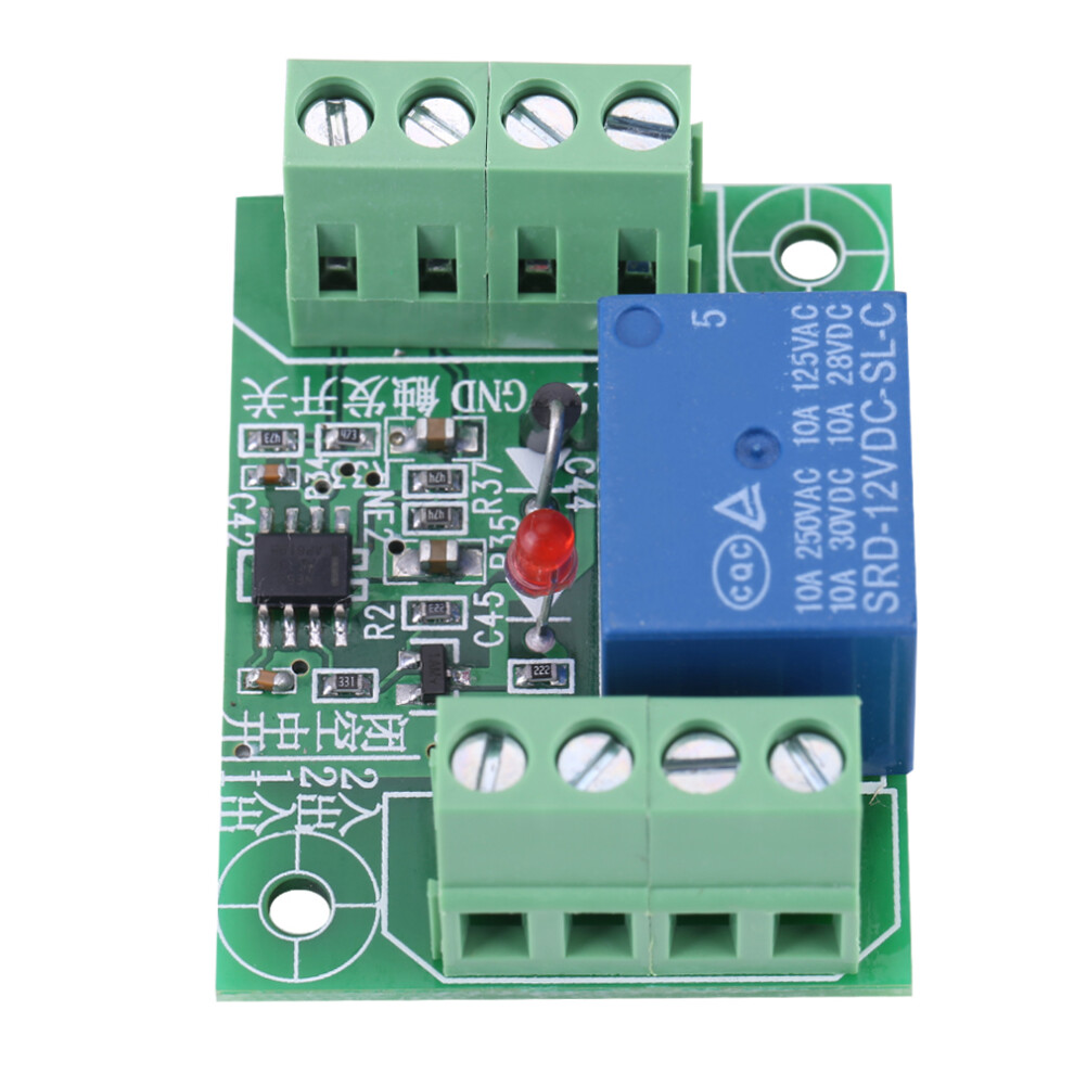 Dc 12V Single Channel Bistable Circuit Trigger Switch Relay Control Module 4151352624287