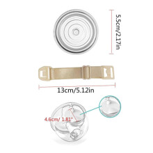 (Suction bowl sealing cover) Electric Wearable Breast Pump Accessories Bra Adjustment Buckle BPA Free Silicone Diaphragm Suction Bowl Seal Cover Part