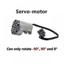 (servo-motor) Servo train model sets building blocks compatible all brands
