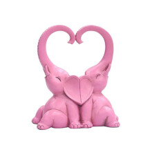 (pink) Elephant Tea Light Candle Holder Home Decorations Candlestick Party Weding Favor Decorations Faddish  White