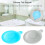 verpakking Badafvoerplug siliconen waterstop afvoerplug, wit 4