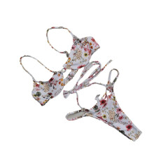 (S, White) Women Bikini Set Swimwear Two Piece Swimsuits Bathing Suits Unique Style Mix and Match Swimwear Bathing Suits Prop  White S