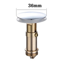 Vervangende pop-up stop voor bad van messing, 69 mm