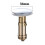 Vervangende pop-up stop voor bad van messing, 69 mm 1