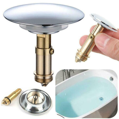 Vervangende pop-up stop voor bad van messing, 69 mm 2