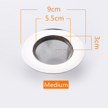 Stalen spoelbakfilter Home Keuken Badkuip Badkamer Afvoer Vloer Klein 7cm,