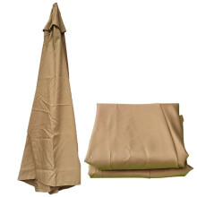 Patio Umbrella Replacement Canopy 9/10 Ft, 8-Rib Market Umbrella Top, Tan 270cm For Yard Garden Beach Pool Deck