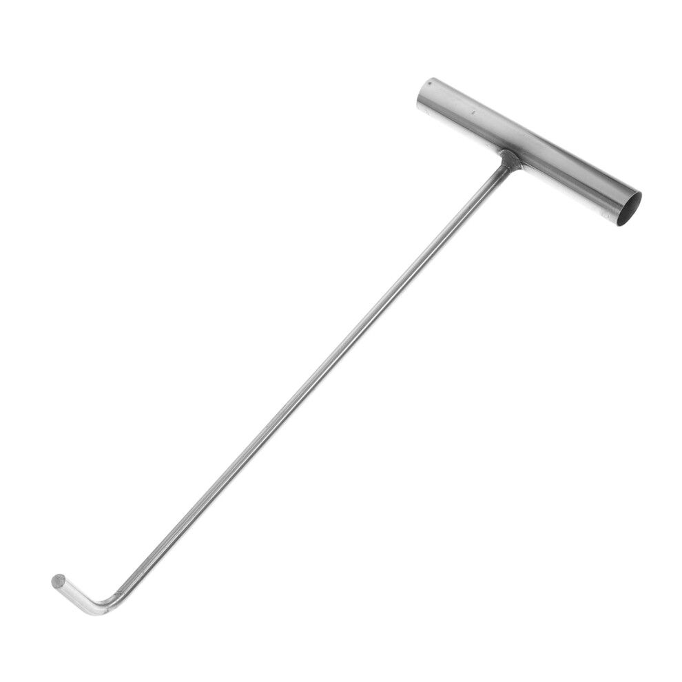 Stainless Steel Manhole Cover Hook T-Shape Lifter For Lifting Manhole Lids, Safe Access 9084446319156