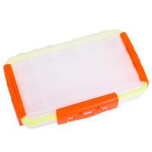 Transparent Adjustable Dividers For Terminals And Hooks In Fishing Tackle Box Storage Organizer With Clear Compartments