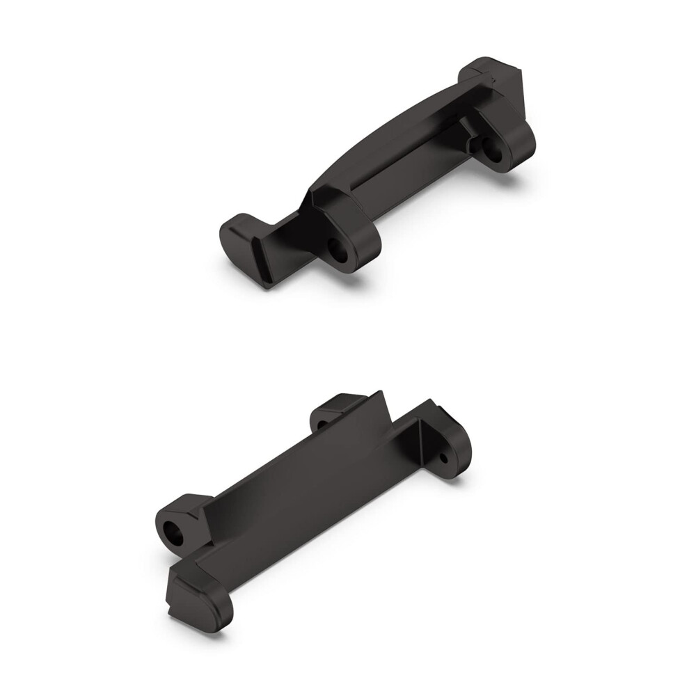 Metal Connector Replacement Band Adapter For Smart Watch Straps 1 Pair Interchangeable Metal Connecting Adapters Black 9084446319491
