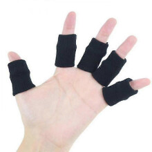 (black) 10pcs Basketball Guard Finr Sleeve Sports Guard Sh Finr Guard Finr Sleeve Finr Volleyball Protect