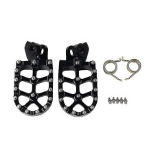(Black) Cycle Footrest Footpeg Foot Pegs Rests Pedal For Tenere Xt 660 Z R 660z 660r Xt660z Xtz660 Xtz Xt660r Accessories