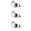 3Pcs 5V USB LED Clip Aquarium Lights With Plug 8